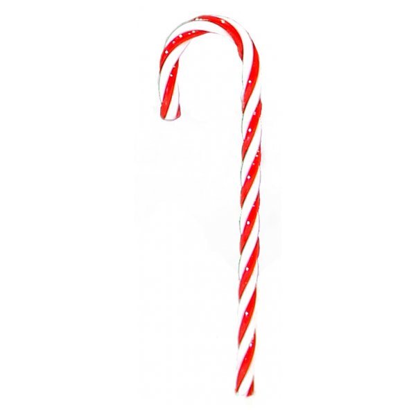 Χριστουγεννιάτικα Ζαχαρωτά Μπαστουνάκια Κόκκινα και Λευκά - Σετ 6 τεμ. (13cm)